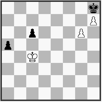 diagram - B: Kc4, g6, h7 - : Kh8, a5, c6